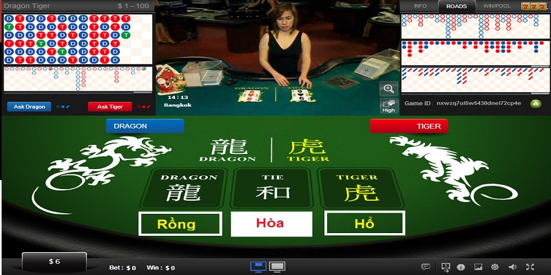 Hiểu rõ luật chơi của game Dragon Vs Tiger để chiến thắng